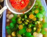 Foto langkah ke 5 dari resep Asinan Rambutan Kolang-Kaling Jeruk Songkit.