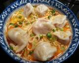 Asian Curry Noodle Dumpling Soup recipe step 6 photo