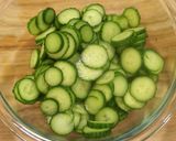A picture of step 1 of Taiwanese Pickled Cucumber.