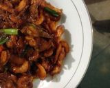 Foto langkah ke 4 dari resep Udang Saus Mentega / Udang Goreng Mentega / Udang Oseng Mentega.