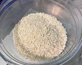 Une image de l'étape 2 de Dôme de riz basmati au persil plat et gingembre.