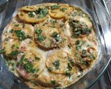 Foto del paso 3 de la receta: Papas gratinadas con jamón y queso