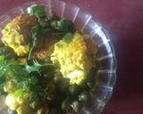 A picture of step 6 of Hara Chana Paneer.
