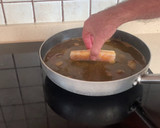 Foto del paso 6 de la receta: Fideuà de calamares (en lata), langostinos y bacalao gratinado con alioli