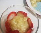 Foto del paso 1 de la receta: Puré de plátano dulce.🍌🍓🍌🍓