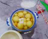 Hình bước làm 7 của món Chè trôi nước nhân dừa đậu xanh