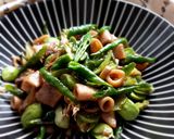 Foto langkah ke 7 dari resep Tumis cumi asin campur petai..