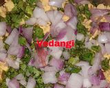 A picture of step 3 of Dal vada.