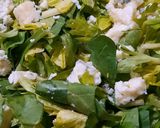 Foto del paso 4 de la receta: Ensalada con nueces, espinacas, apio y roquefort