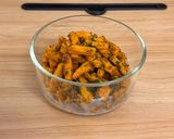 A picture of step 9 of Yam Fry.
