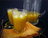 A picture of step 6 of Aam Panna with Jaggery.