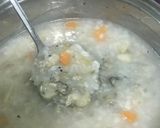 Hình bước làm 6 của món Cháo Hào bồi bổ tinh lực
