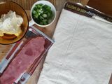 Flammkuchen Rolle - Pastry Bacon and Cheese