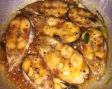 Hình bước làm 2 của món Cá Bông Lau kho tiêu