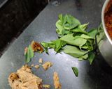 A picture of step 4 of Special Parwal potato, onion with jowar roti.