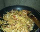 A picture of step 2 of Chicken cabbage mix #festive contest kakamega #author marathon.