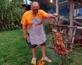 Foto del paso 2 de la receta: Asado a la cruz de chivito