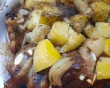 Foto del paso 6 de la receta: Falda al horno con papas - carne económica