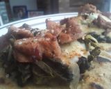 Foto del paso 11 de la receta: Arepitas🍘 con espinacas🌿, queso🧀y cerdo asado🥩.