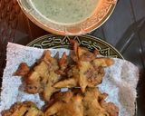 A picture of step 4 of Pakora recipe.