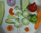 Vegetable salad recipe step 2 photo