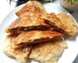 Foto langkah ke 3 dari resep Martabak Sosis.