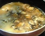 A picture of step 4 of Oyster Shigureni.