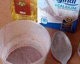 A picture of step 1 of Vickys Speedy Microwave Chocolate Lava Cake, GF DF EF SF NF.