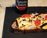 Foto del paso 5 de la receta: Tostón con queso Gouda y verduras