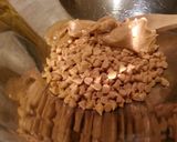 A picture of step 1 of Butterscotch & Peanut Butter Chinese Noodle "Spider" Cookies.