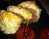 A picture of step 8 of Baked Alaska Meat Loaf.