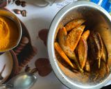 A picture of step 2 of Thakurbarir Ranna Special Brinjals curry, in Lunchtime.