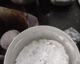 A picture of step 2 of Rava ladoo in south indian style.