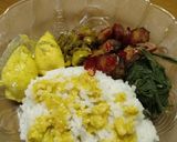 Foto langkah ke 3 dari resep Gulai Cumi isi Tahu Telur.