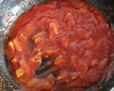 A picture of step 5 of Patatas Bravas.