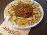خوراک گوشت و قارچ