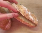A picture of step 2 of Parisienne Sandwich Ham and Cheese.
