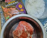 Foto langkah ke 1 dari resep Rendang Daging 3 Bahan.