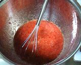 A picture of step 11 of Strawberry Tiramisu Mousse Cake.