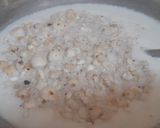 A picture of step 2 of Shahi foxnut dry fruits firni.