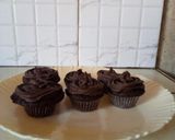 A picture of step 7 of Simple chocolate cupcake.