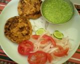 A picture of step 1 of Shami Kabab.