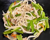 蠔油炒烏龍麵的食譜步驟7照片