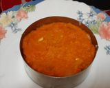 Foto del paso 5 de la receta: Timbal picante de huevos con chorizo y puré de calabaza