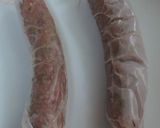A picture of step 1 of Easy 5 Minute Homemade Sausages Made in a Microave.