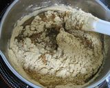 A picture of step 2 of Chilled Kinako (Soy Flour) Paste Sliced Confectionary.