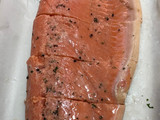 Salmón en salsa de soya