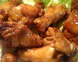 A picture of step 4 of Too Delicious Sweet & Salty Simmered Chicken Drumettes and Daikon.