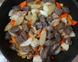 A picture of step 9 of From a Chef's Kitchen! The Secret to Easy and Super Delicious Tonjiru (Pork Miso Soup).