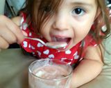 A picture of step 5 of Easy Strawberry and Banana Smoothie.